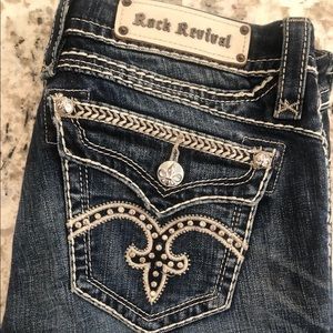 Rock Revival Sasha Capri Jeans
